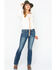 Image #6 - Shyanne Women's Gold Scroll Embroidered Bootcut Jeans, , hi-res