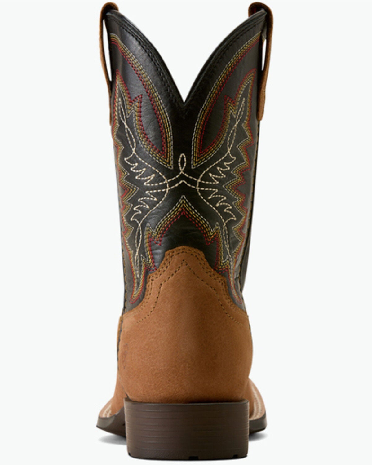 Image #3 - Ariat Boys' Hybrid Rancher Performance Western Boots - Broad Square Toe, Brown, hi-res