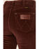 Image #4 - Wrangler Retro Women's Corduroy High Rise Stretch Trouser Jeans, Brown, hi-res