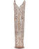 Image #4 - Dan Post Women's 16" Triad Silvie Tall Western Boots - Snip Toe, Ivory, hi-res