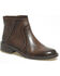Image #1 - Born Women's Cincy Booties - Round Toe, Brown, hi-res