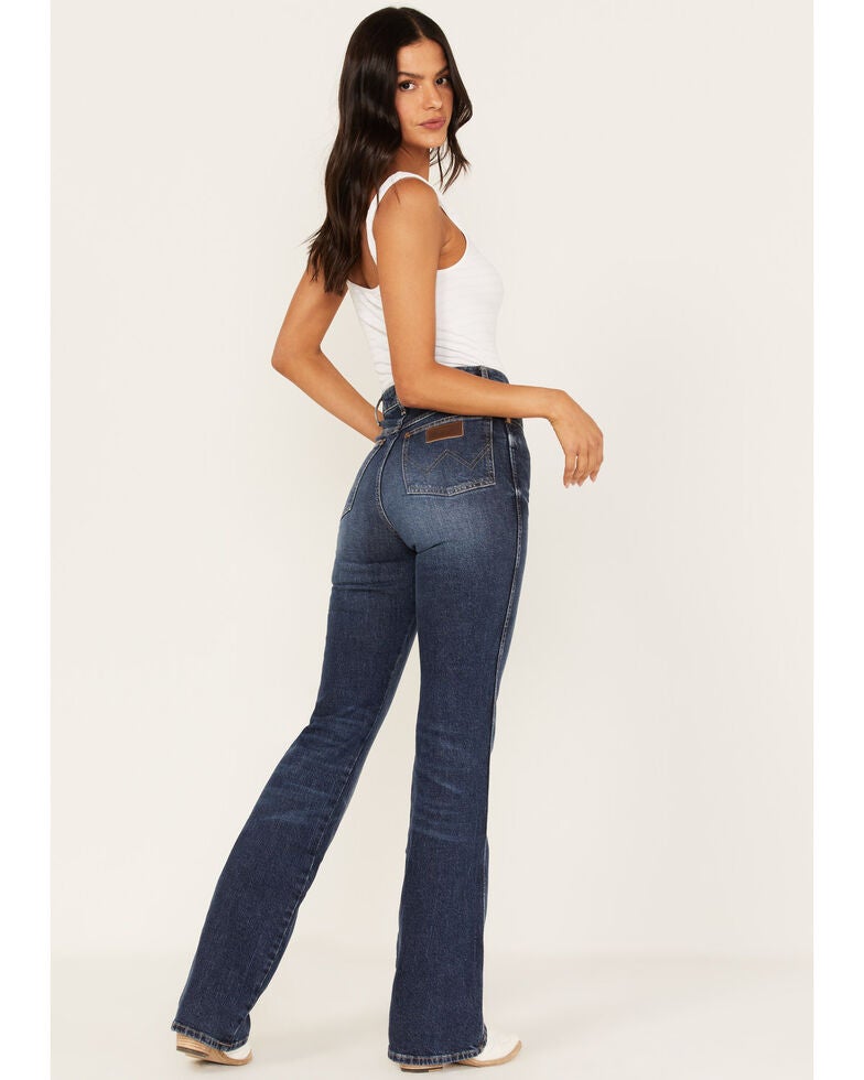 Wrangler Modern Women's Dark Wash Westward Bootcut Jeans Boot Barn