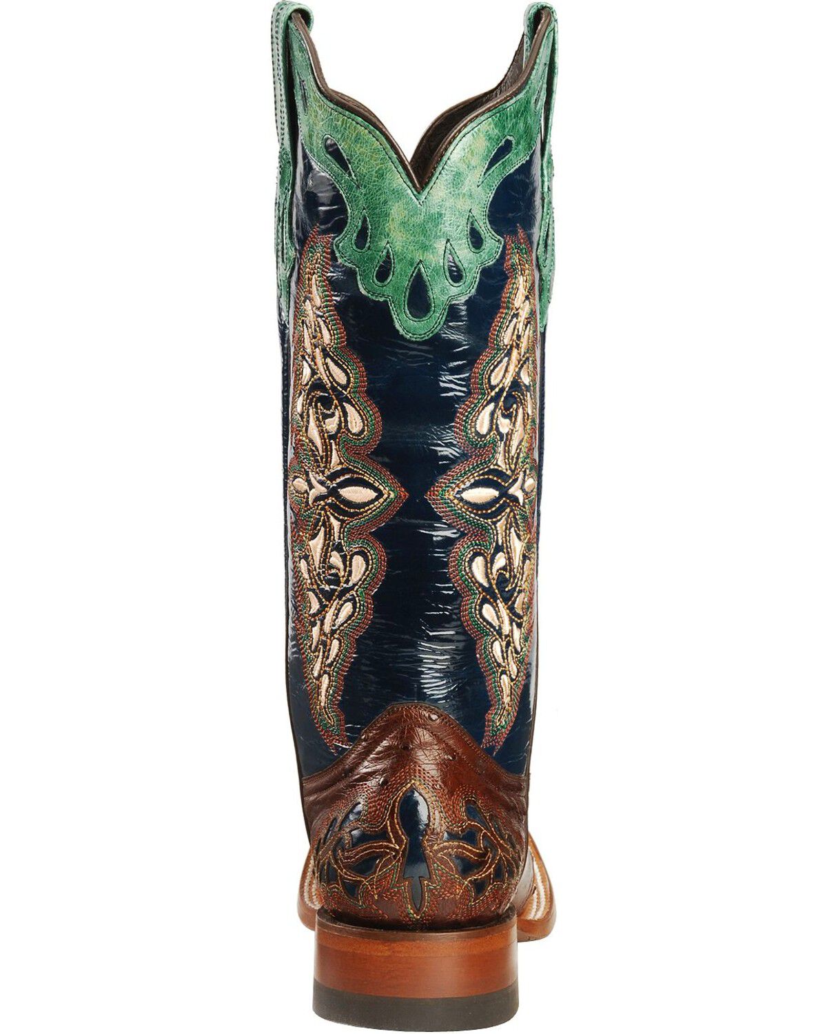 Image #7 - Lucchese Women's Handmade 1883 Amberlyn Full Quill Ostrich Western Boots - Square Toe , , hi-res