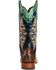 Lucchese Women's Handmade 1883 Amberlyn Full Quill Ostrich Western Boots - Square Toe , Sienna, hi-res