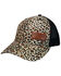 Kerusso Women's Amazing Grace Leopard Print Mesh Back Trucker Cap, Multi, hi-res
