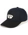 Image #1 - Cinch Men's Black Flex Fit Trucker Ball Cap , Black, hi-res