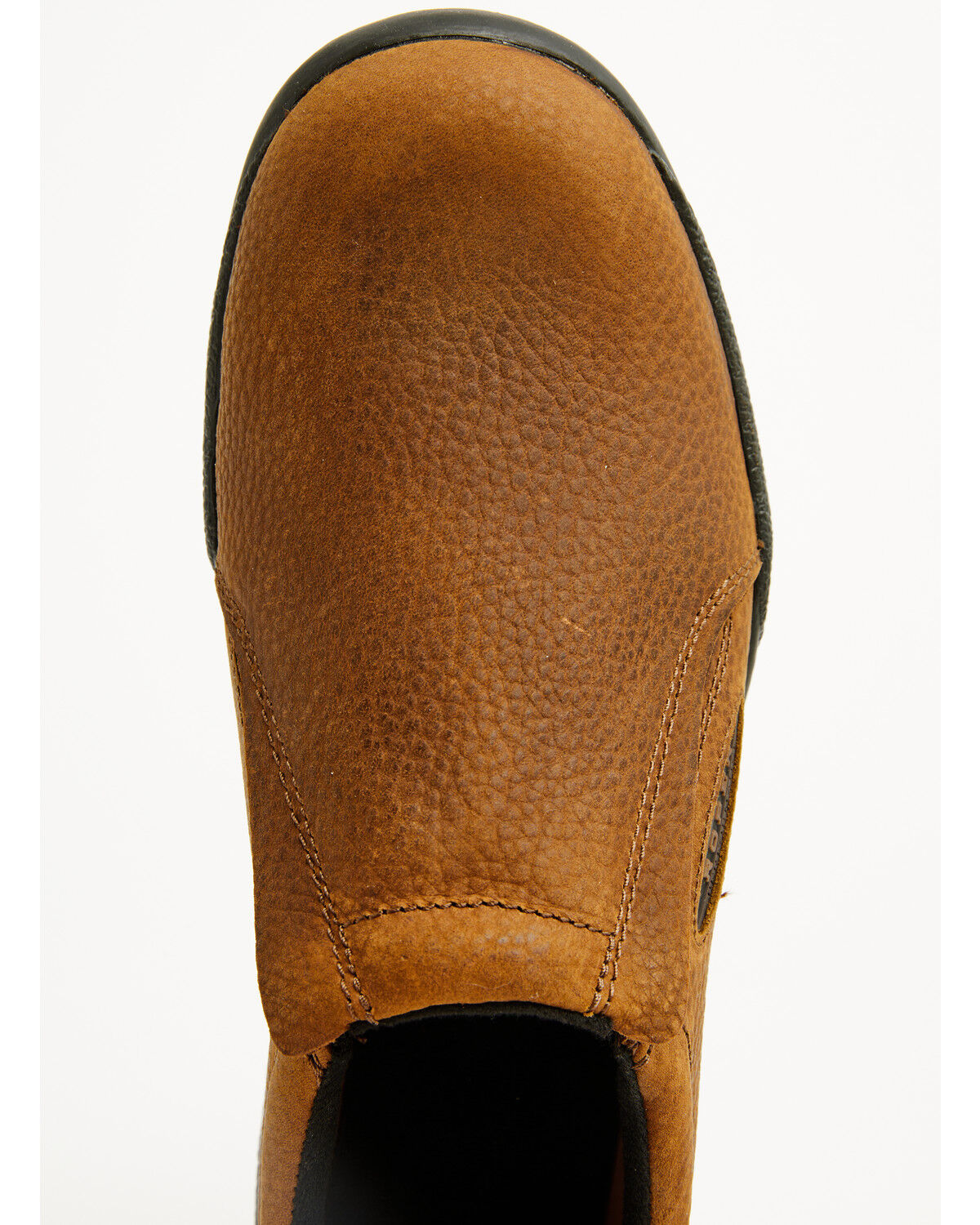 Image #6 - Roper Men's Performance Sport Slip-On Work Shoes, Brown, hi-res