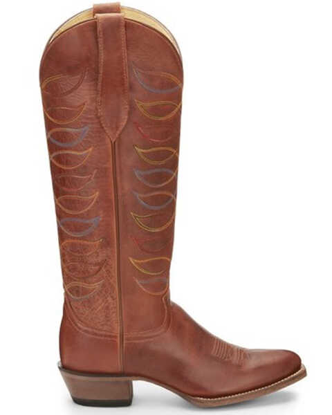 Image #2 - Justin Women's Whitley Western Boots - Snip Toe, Rust Copper, hi-res