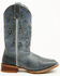 Image #2 - Laredo Women's Chic Western Boots - Broad Square Toe, Blue, hi-res