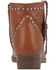 Image #5 - Dingo Women's Destry Studded Fringe Western Fashion Booties - Round Toe, Camel, hi-res