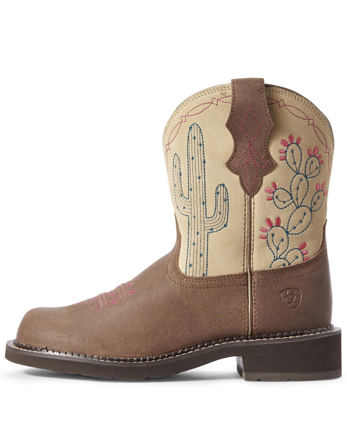 Image #2 - Ariat Women's Heritage Desert Fatbaby Western Boots - Round Toe, , hi-res