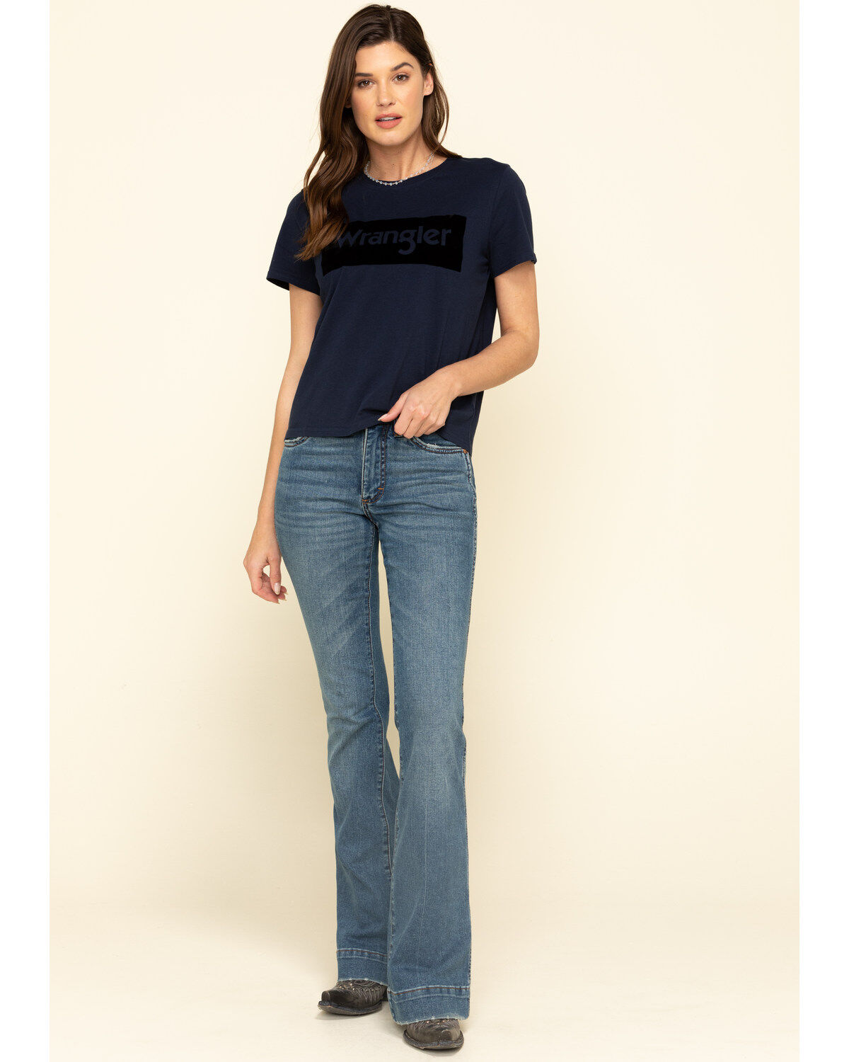wrangler retro women's vintage medium shelby trouser jeans