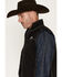 Image #2 - Cowboy Hardware Men's Fence Tech Woodsman Vest, Black, hi-res
