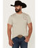 Image #2 - Cowboy Hardware Men's Cowboy To The Core Short Sleeve Graphic T-Shirt, Sand, hi-res