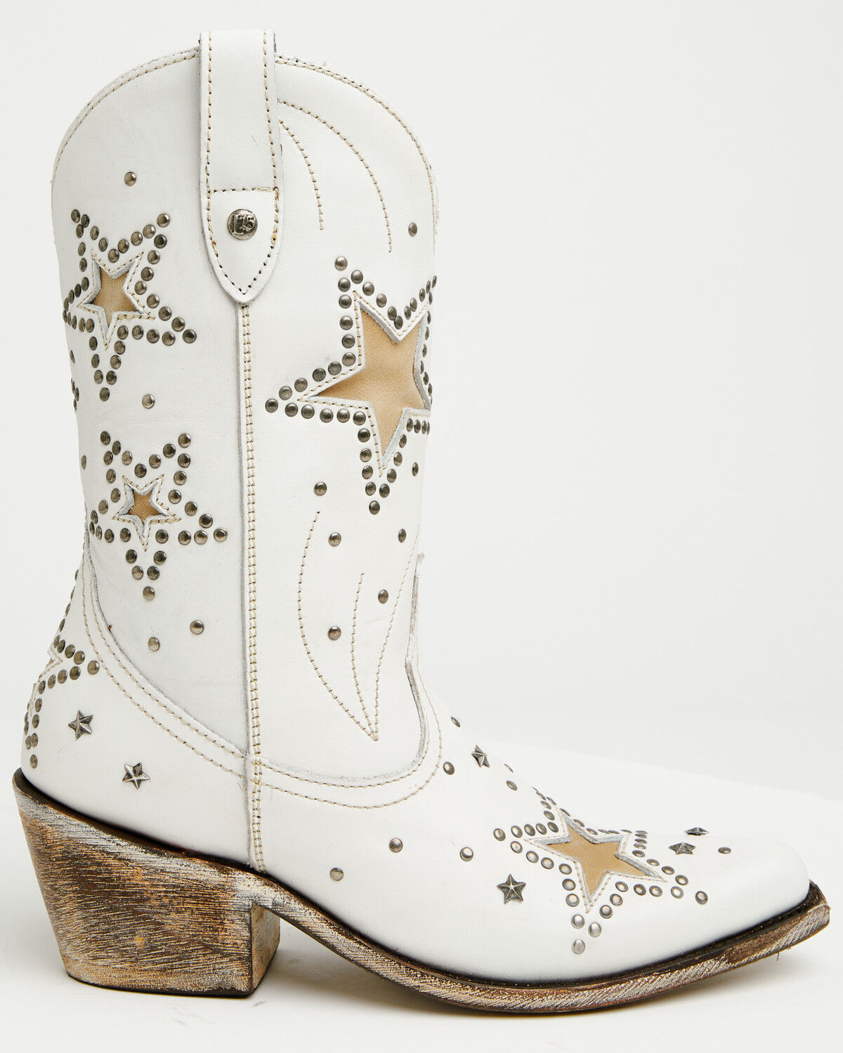 Image #2 - Liberty Black Women's Calypso Western Boots - Snip Toe, White, hi-res