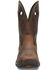 Double H Men's Zane Waterproof Western Work Boots - Composite Toe, Brown, hi-res