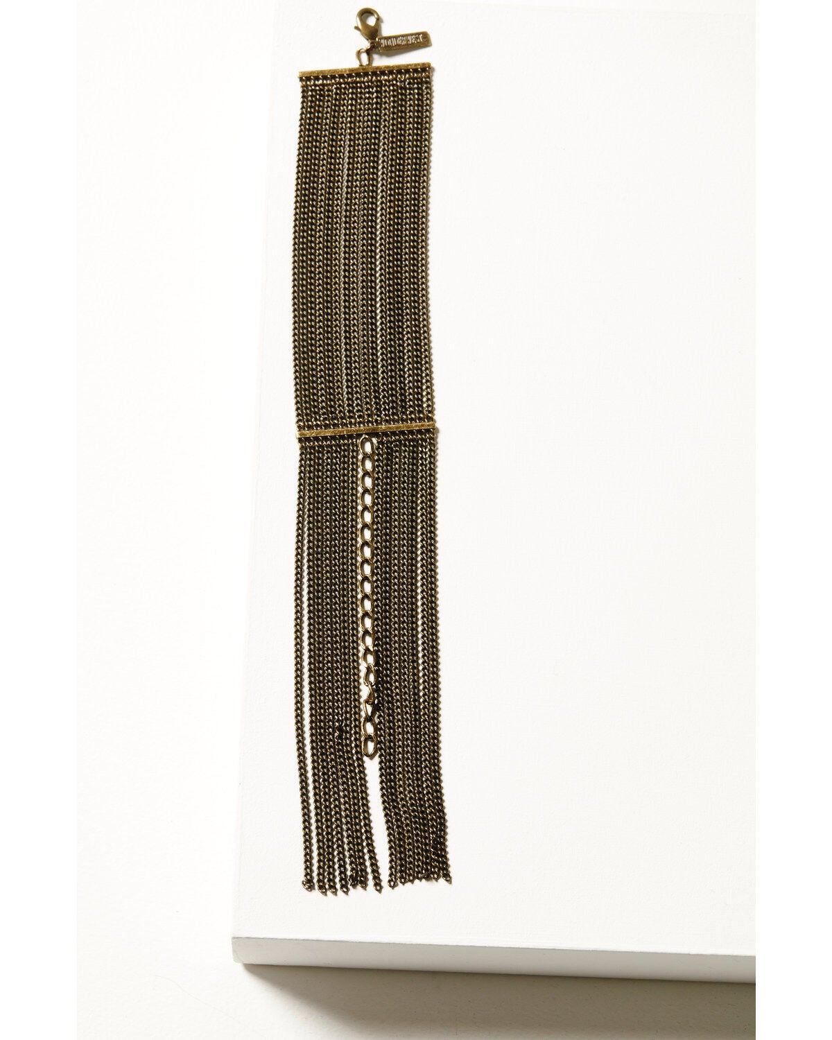 Wonderwest Women's Chain Fringe Bracelet, Gold, hi-res