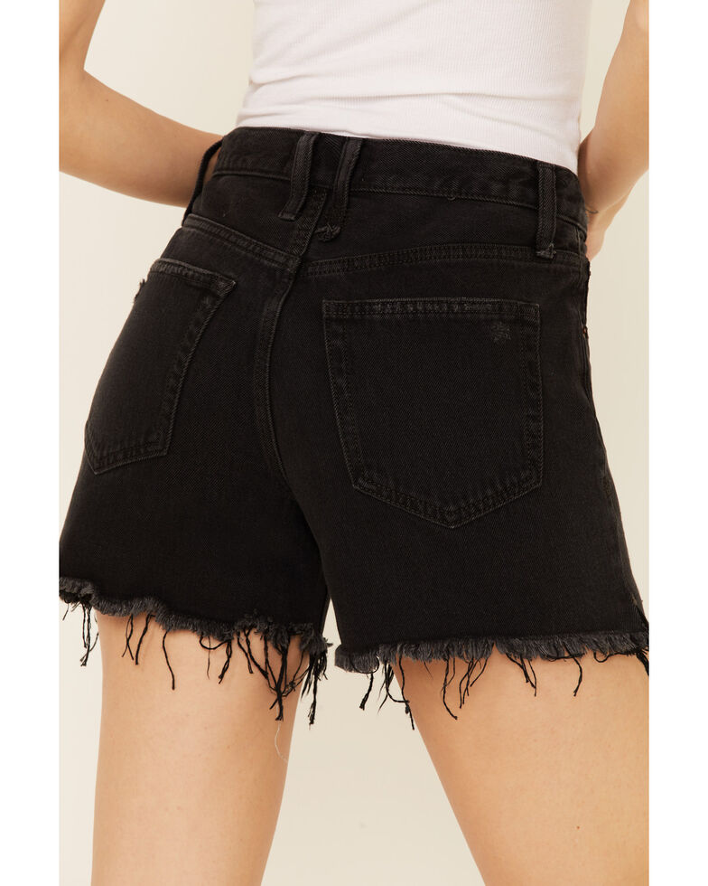 makai high waist cutoff shorts