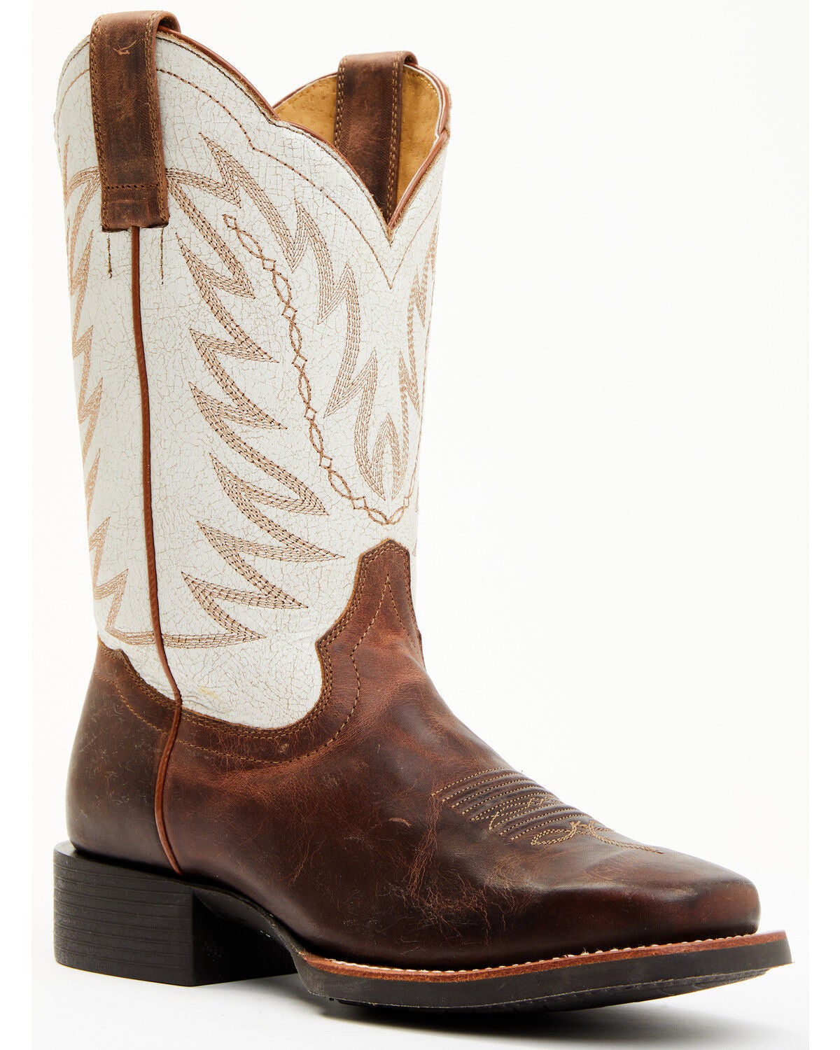 Shyanne Stryde&reg; Women's Western Performance Boots - Broad Square Toe, Ivory, hi-res