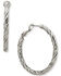 Image #1 - Lainey Wilson Women's Hoop Earrings, Silver, hi-res