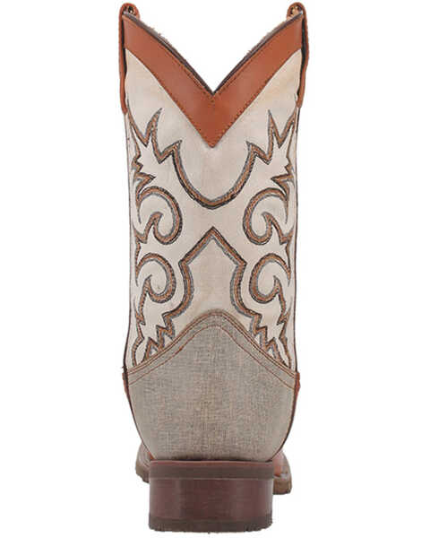 Image #5 - Laredo Men's 11" Dewey Western Boots - Broad Square Toe, Distressed Brown, hi-res