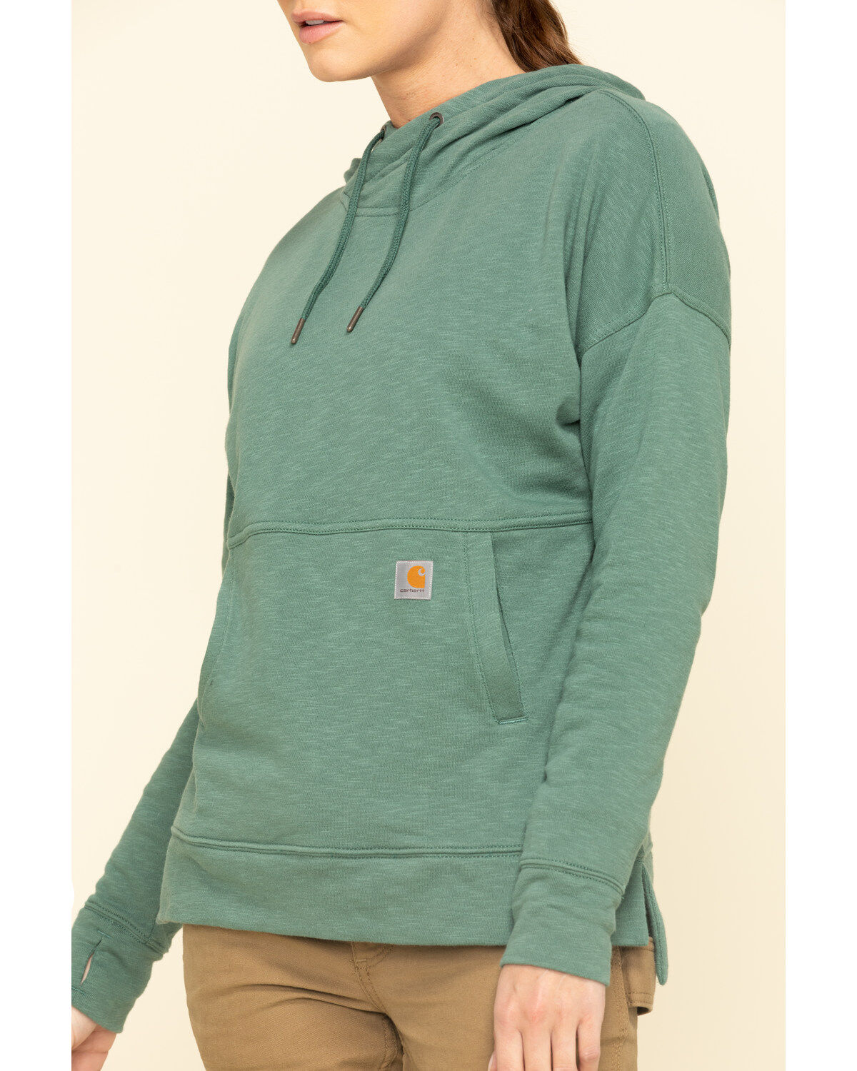 Musk green carhartt hoodie