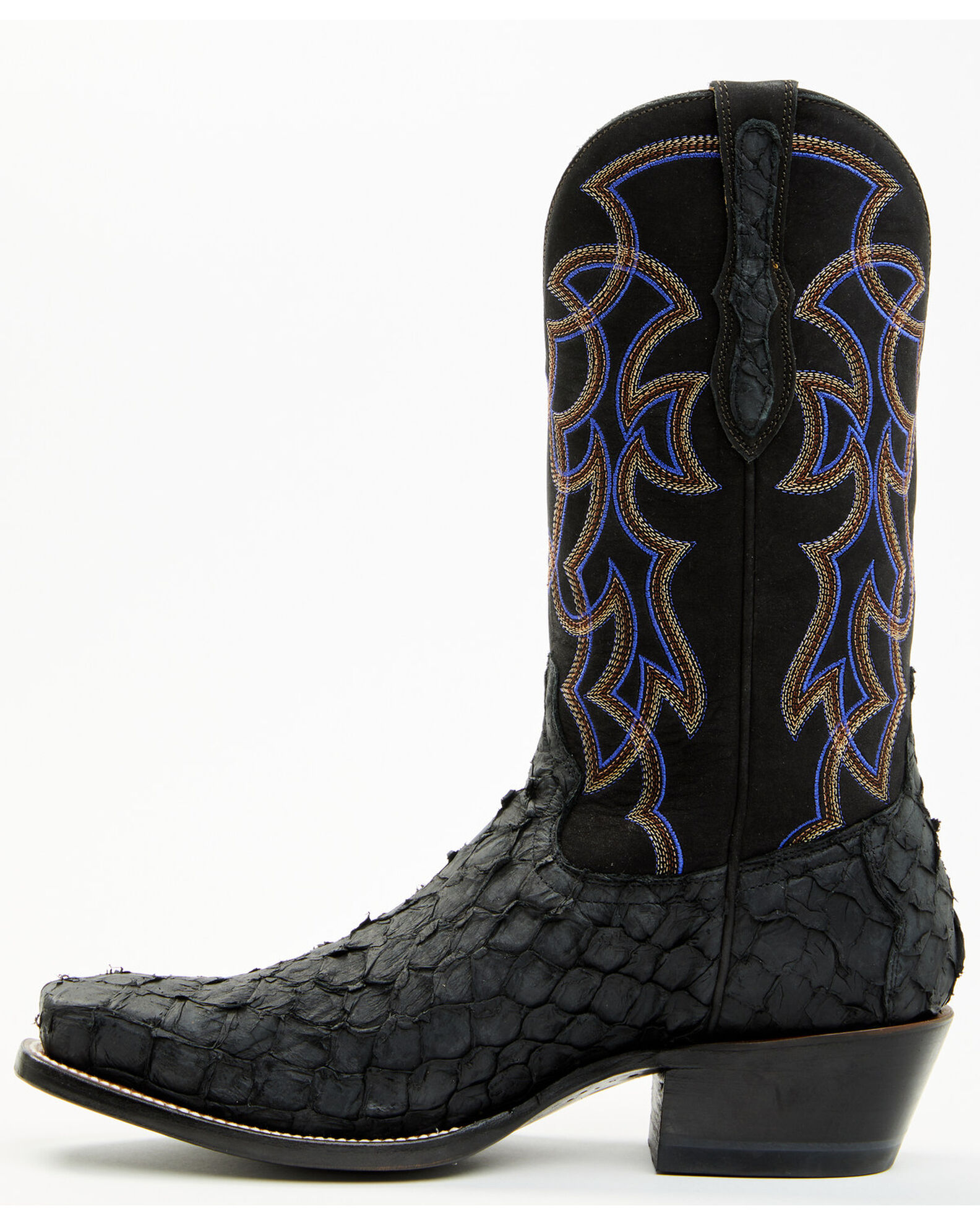 Cody James Men s Exotic Pirarucu Western Boots Square Toe Boot Barn