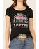 Image #3 - Shyanne Women's The West Is For Lovers Graphic Short Sleeve Tee , Black, hi-res