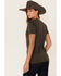 Wrangler Women's Brown Desert Scene Logo Graphic Tee, Black, hi-res