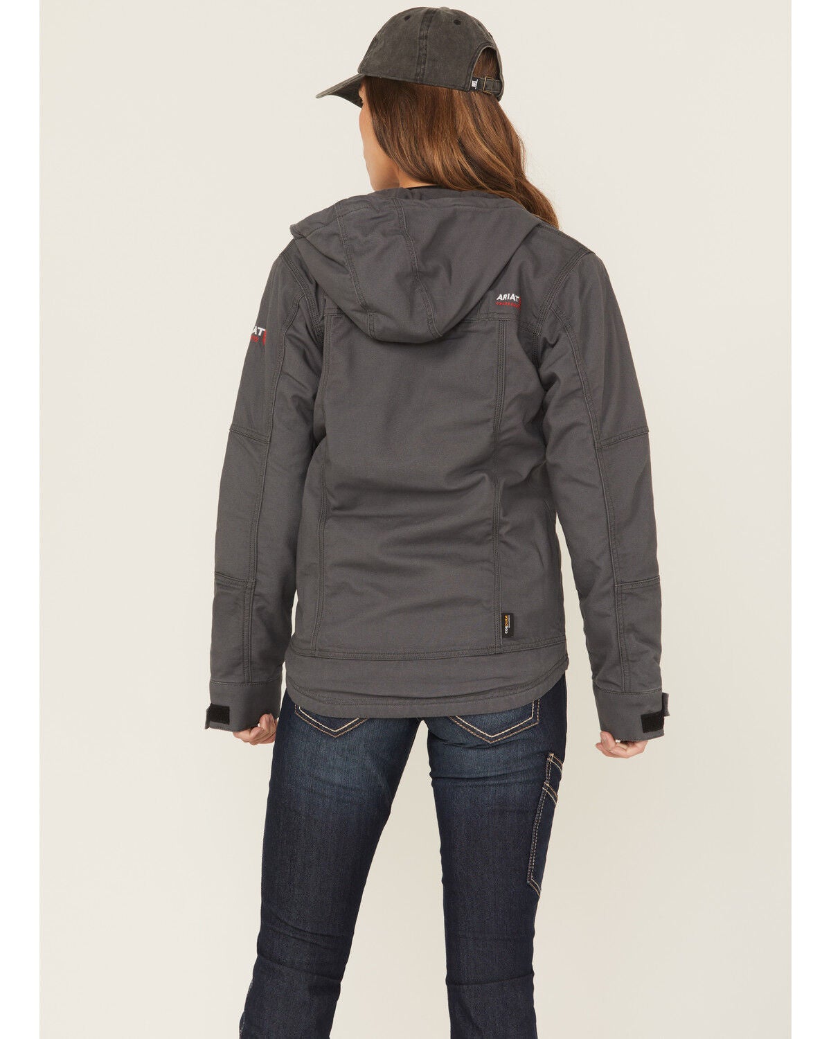 ariat fr canvas stretch jacket
