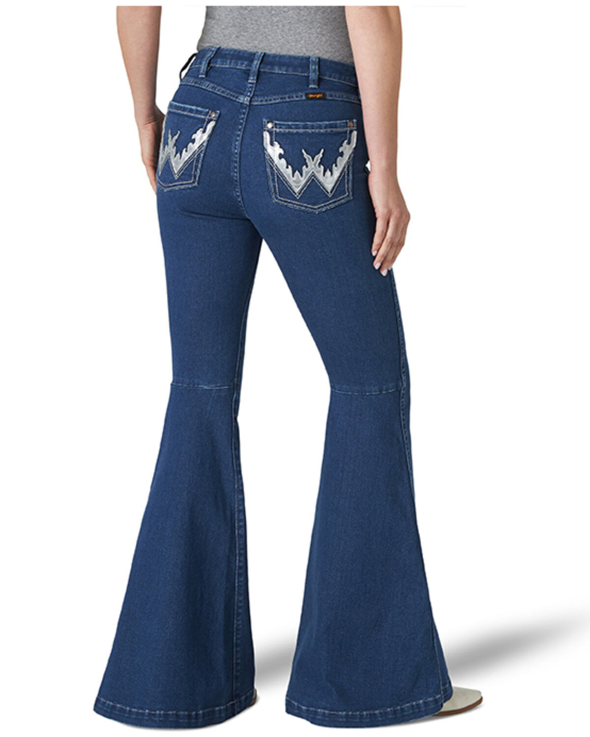 Image #2 - Wrangler Retro Women's Flame Flare Leg Jeans, , hi-res