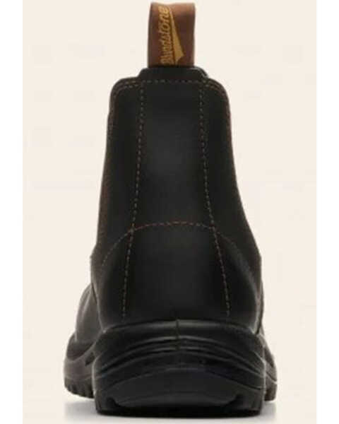 Blundstone Men's Chelsea Work Boots - Steel Toe, Black, hi-res