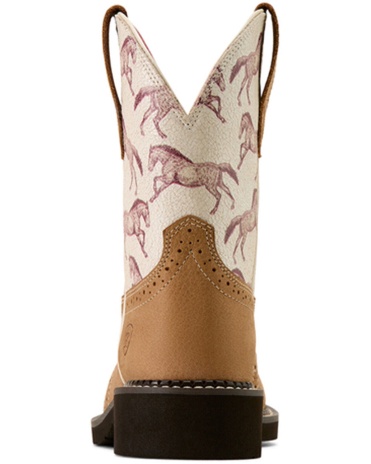 Image #3 - Ariat Women's Fatbaby Heritage Farrah Western Boots - Round Toe, Brown, hi-res