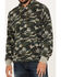 Image #3 - Moonshine Spirit Men's Now You See Me Burnout Camo Hooded Sweatshirt , Olive, hi-res