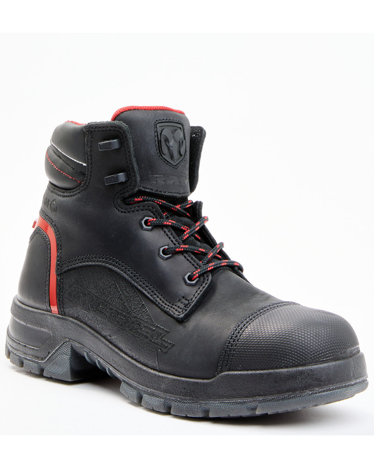 Image #1 - Wolverine x Ram Collection Men's Rebel Work Boots - Composite Toe, Black, hi-res