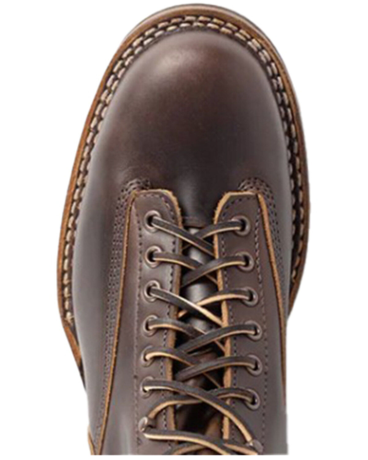 Image #3 - White's Boots Men's Cutter 6" Lace-Up Work Boots - Round Toe, , hi-res