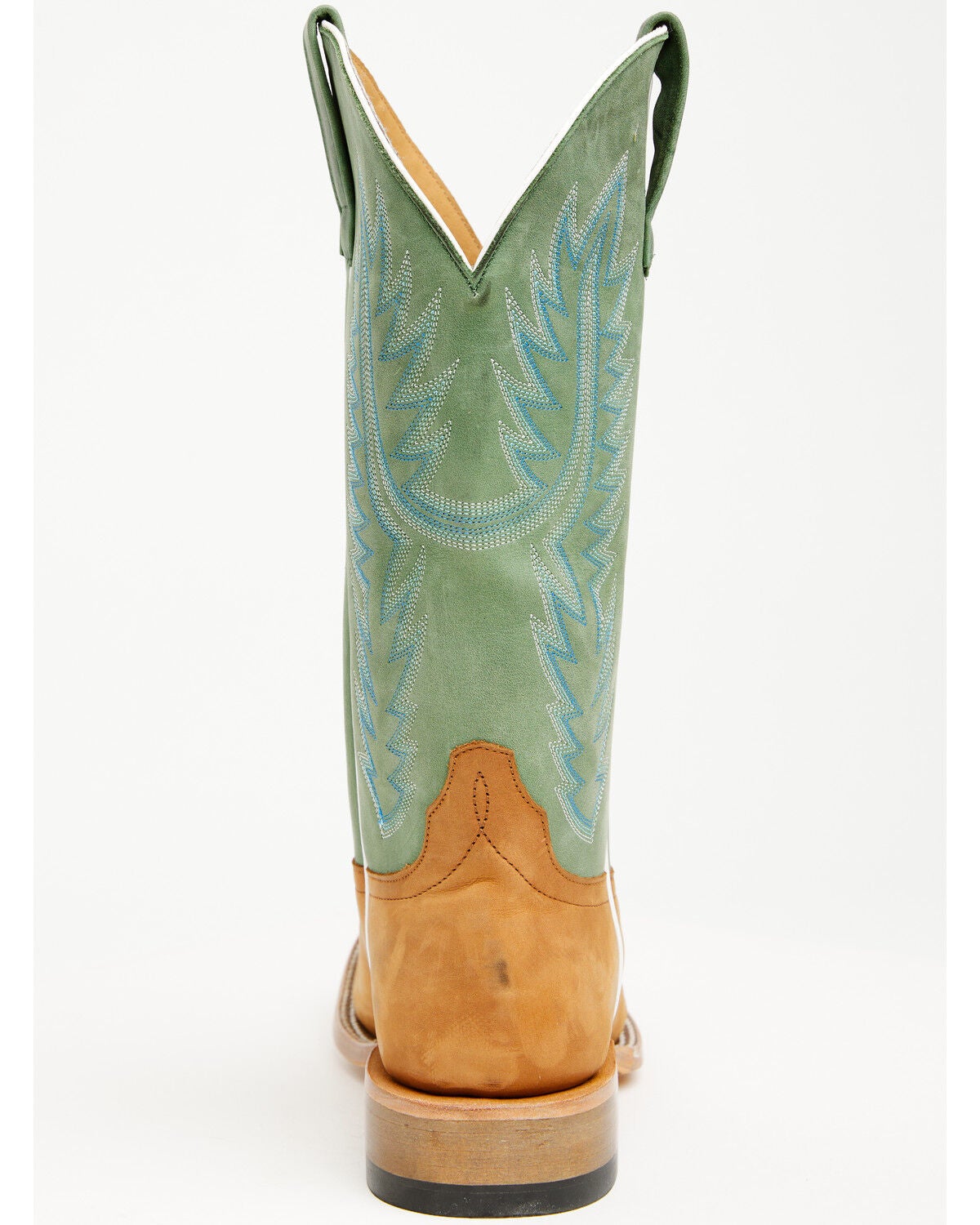 Image #5 - Horse Power Men's Tall Western Boots - Broad Square Toe, Tan, hi-res