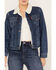 Levi's Women's Worn In Original Sherpa Trucker Jacket, Blue, hi-res