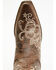 Image #6 - Shyanne Women's Lasy Floral Embroidered Western Boots - Snip Toe, Brown, hi-res