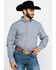 Image #1 - Cody James Core Men's Stonewall Small Plaid Long Sleeve Western Shirt, , hi-res