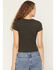 Image #4 - Originality Women's Steerhead Short Sleeve Graphic Baby Tee, Black, hi-res