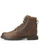 Ariat Men's Groundbreaker 6" Lace-Up Work Boots - Soft Toe, Brown, hi-res