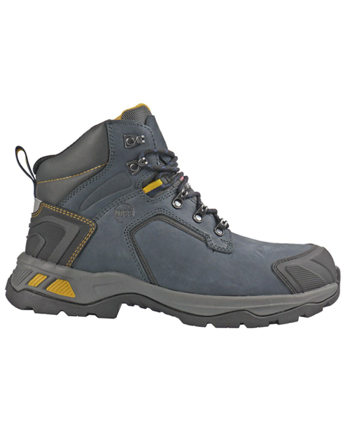 Image #2 - Hoss Men's Chiller Lace-Up Waterproof Work Boots - Composite Toe, Blue, hi-res