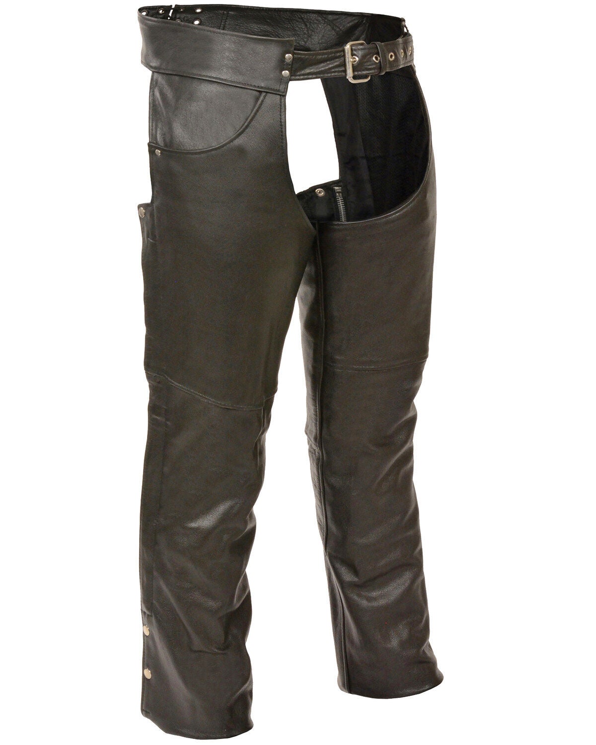 Milwaukee Leather Men's Classic Chap With Jean Pockets, Black, hi-res