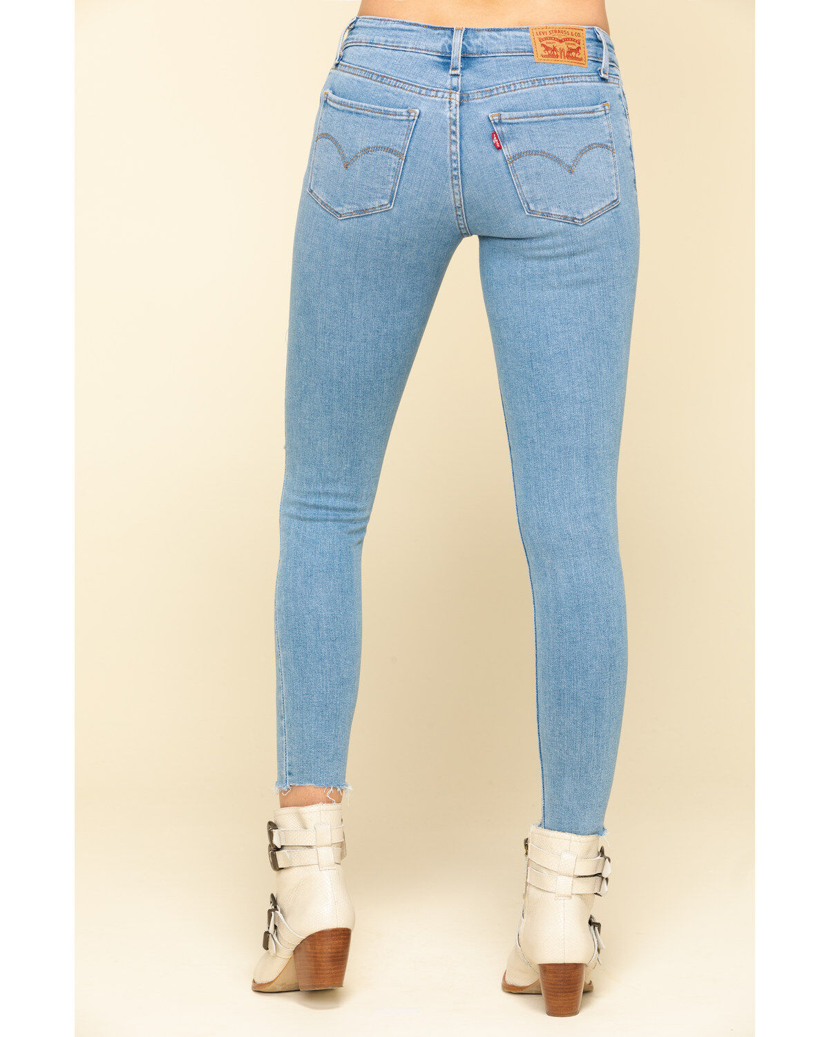 levi's women's 711 skinny ankle jean