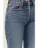 Image #2 - Levi's Premium Fair Point Women's Medium Wash High Rise Straight Stretch Denim Jeans, Medium Wash, hi-res