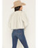 Image #4 - Shyanne Women's Faux Fur Cropped Jacket, Cream, hi-res