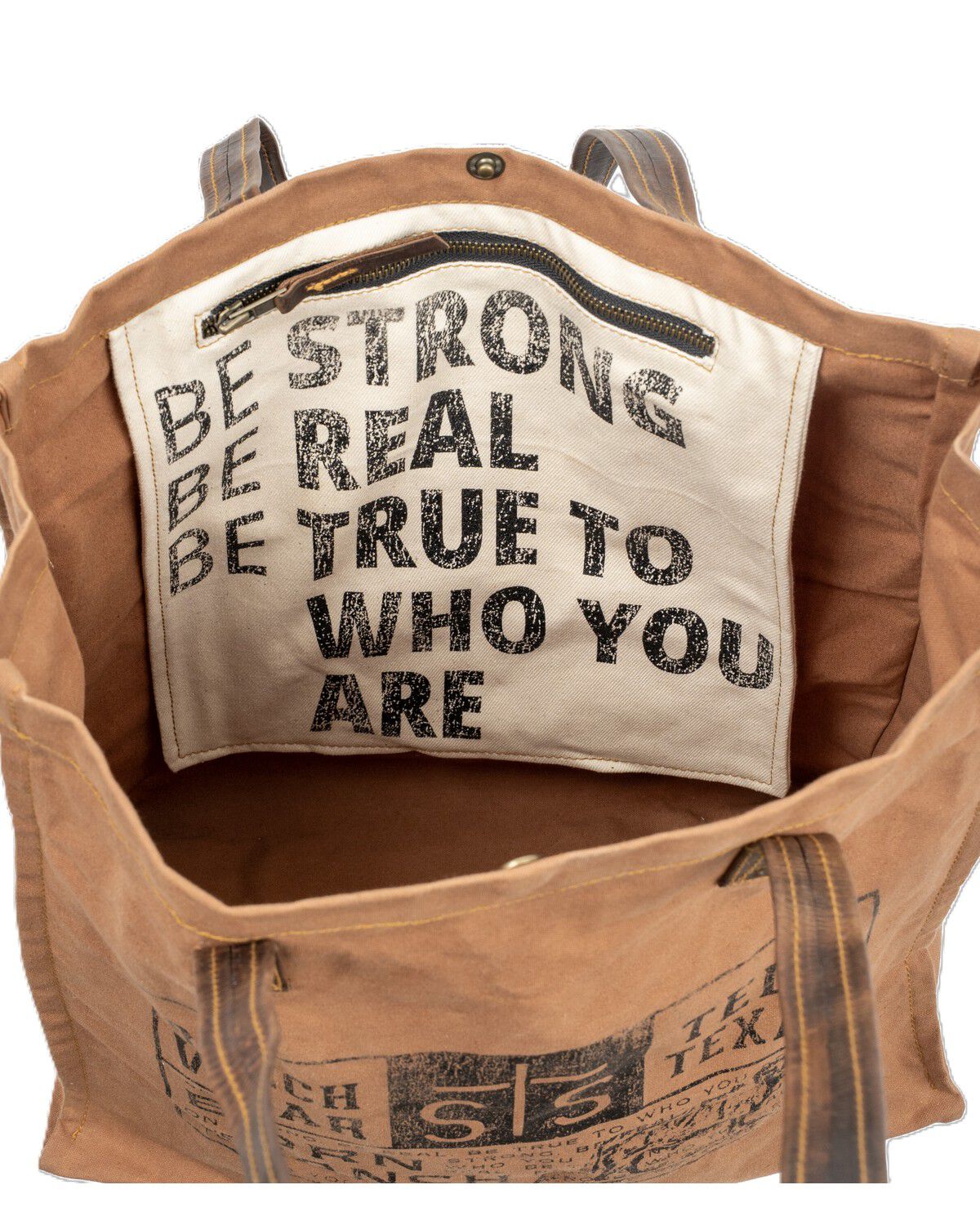 Image #4 - STS Ranchwear by Carroll Men's Ranch Surplus Small Tote, Red, hi-res