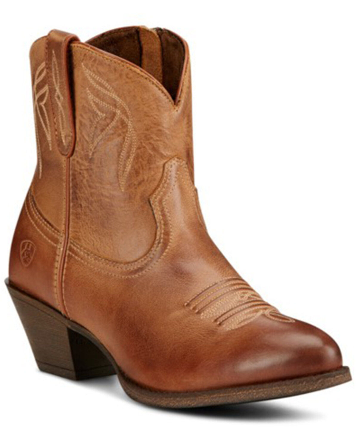 Ariat Women's Darlin Western Boots - Round Toe, Brown, hi-res