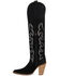 Image #3 - Dingo Women's Primadonna Suede Tall Western Boots - Round Toe, Black, hi-res